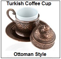 Turkish coffee cups