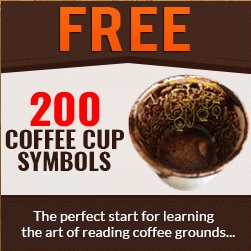 Turkish coffee cup symbols